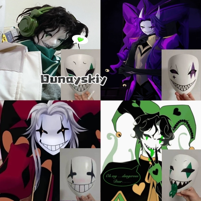 3D Printing Mask - Anime Game Circus Cosplay Costume Little