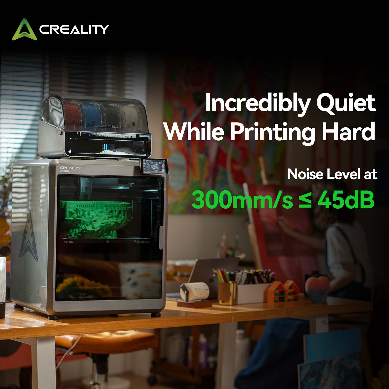 Máy in 3D Creality K2 PLUS Com - đánh giá và giá 3D Printing Online Service