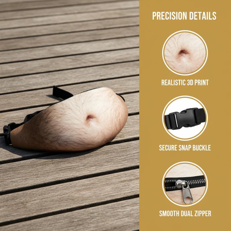 Fake Beer Belly Fanny Pack Fun - đánh giá và giá 3D Printing Nylon